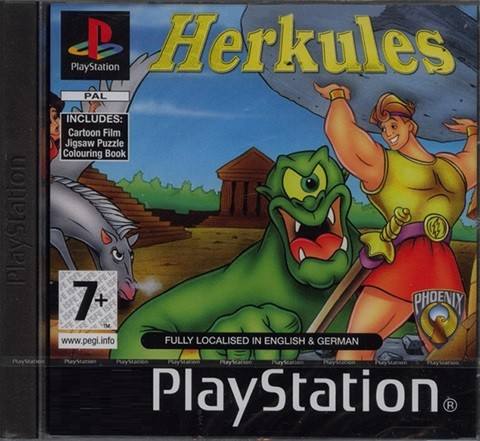 An image showing PS1 game, Herkules.