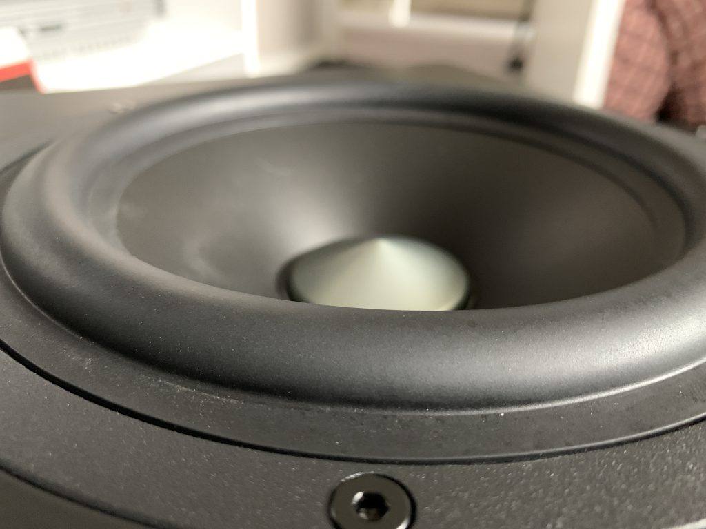 The subwoofer is massive!