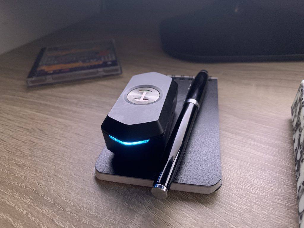 The Edifier GM6 look great next to the other items on my desk.