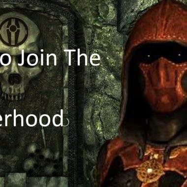How To Join The Dark Brotherhood Skyrim
