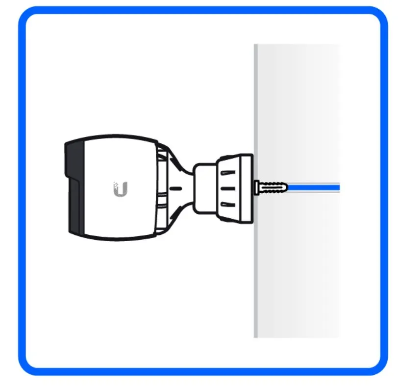 UniFi G4 Pro mounting diagram is helpful.
