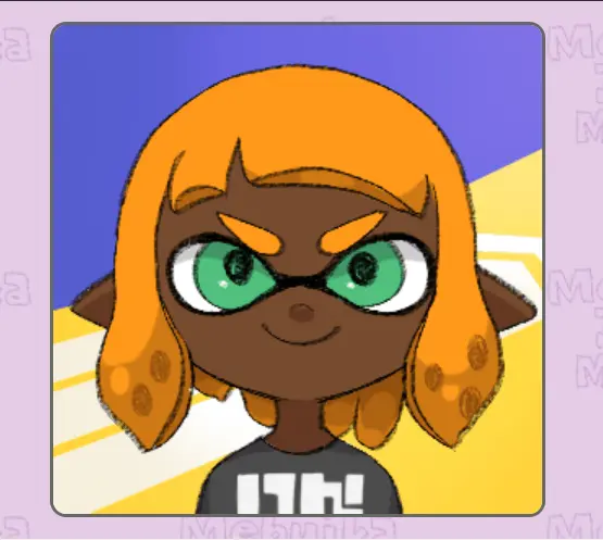 An example of what your can make with the Splatoon Character Maker