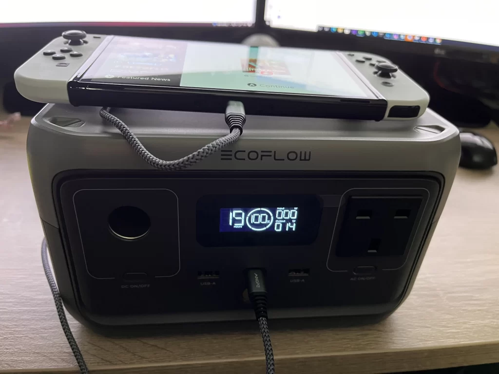 Charging a Switch with the EcoFlow River 2