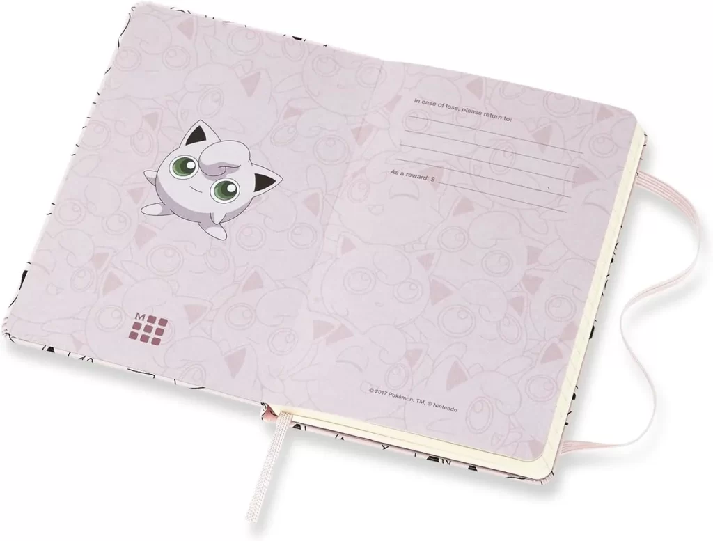 Every adult Pokemon fan would love to receive a notebook as a gift!