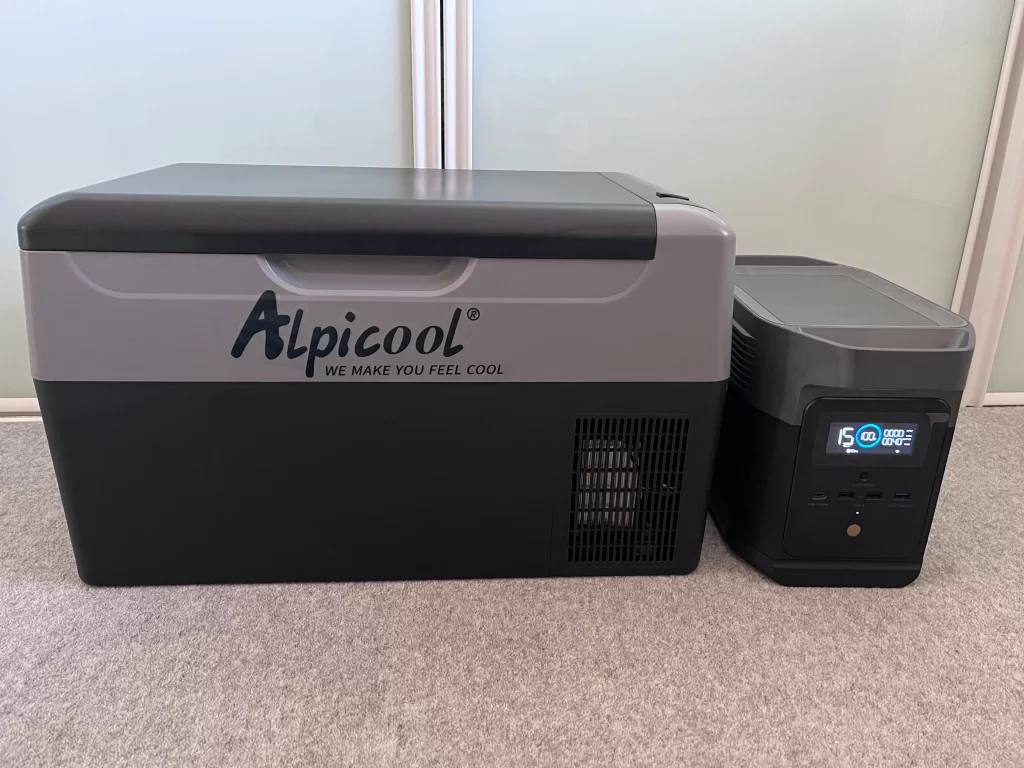 Alpicool G22 Review: Paired perfectly with the Ecoflow Delta Mini.